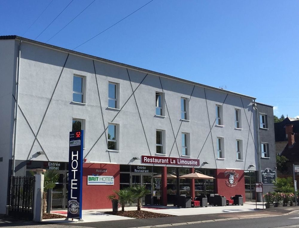 Brit Hotel Brive La Gaillarde - Restaurant La Limousine Malemort Dış mekan fotoğraf